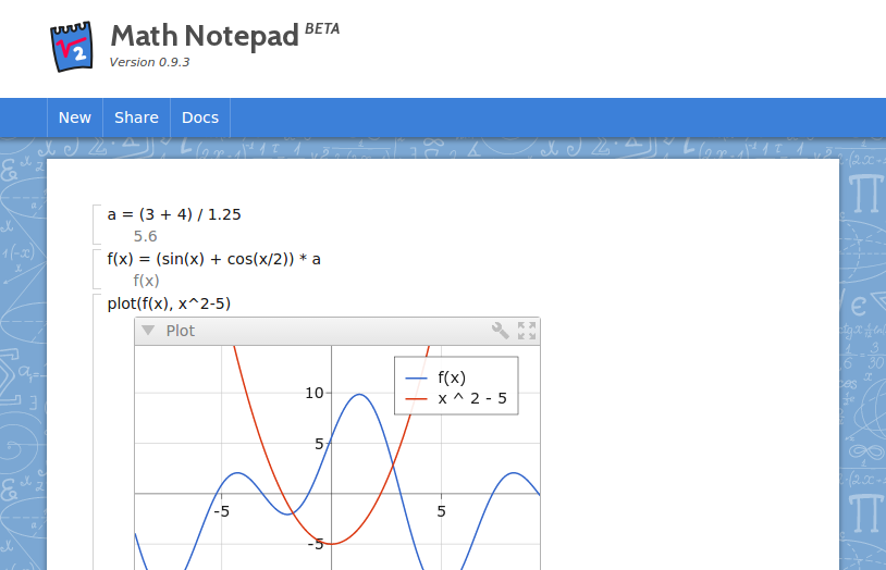 Math Notepad